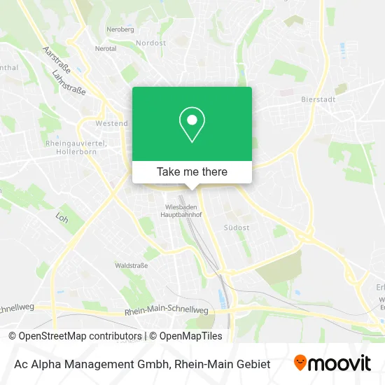 Ac Alpha Management Gmbh map
