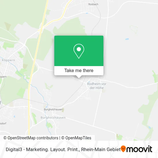 Digital3 - Marketing. Layout. Print. map
