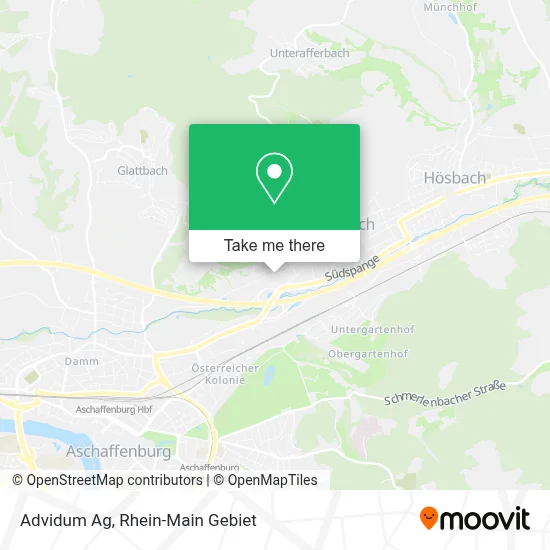 Advidum Ag map