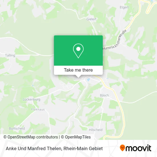 Anke Und Manfred Thelen map