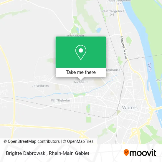 Brigitte Dabrowski map