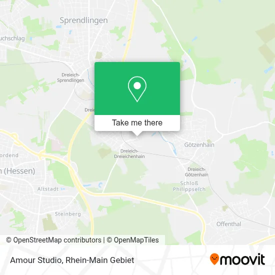 Amour Studio map