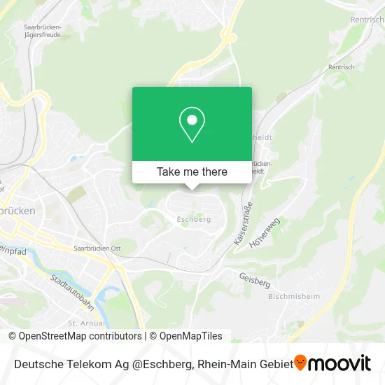 Deutsche Telekom Ag @Eschberg map