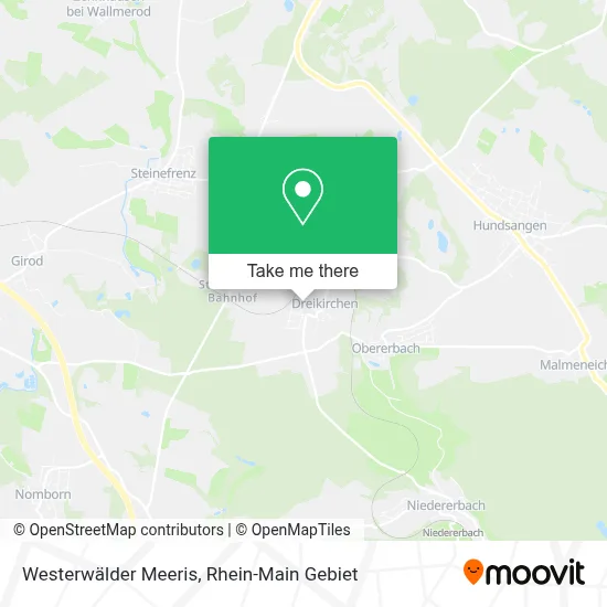 Westerwälder Meeris map