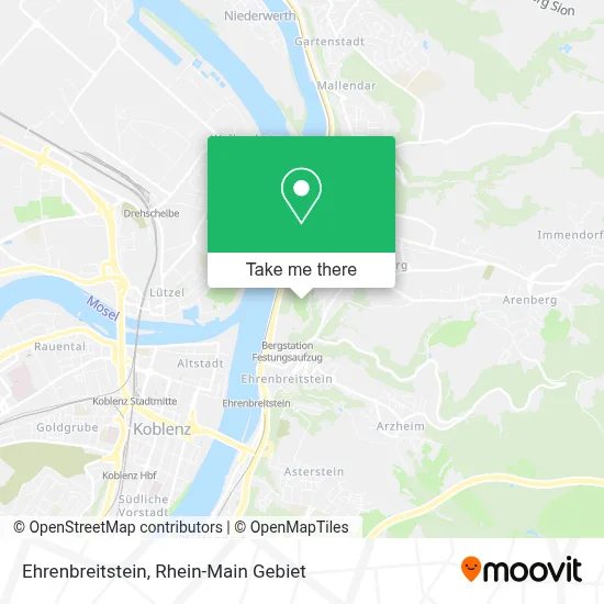 Ehrenbreitstein map