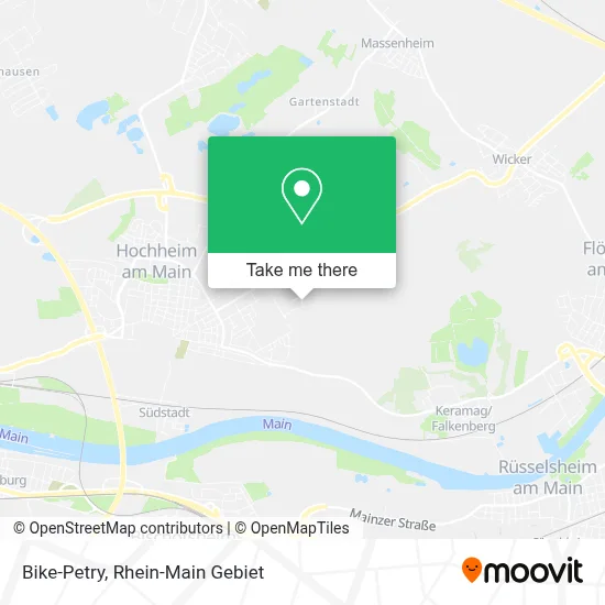 Bike-Petry map