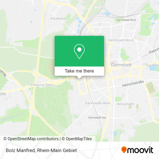 Bolz Manfred map