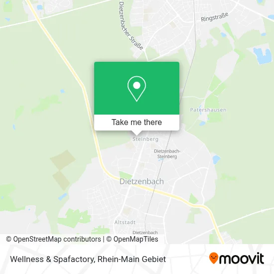 Wellness & Spafactory map