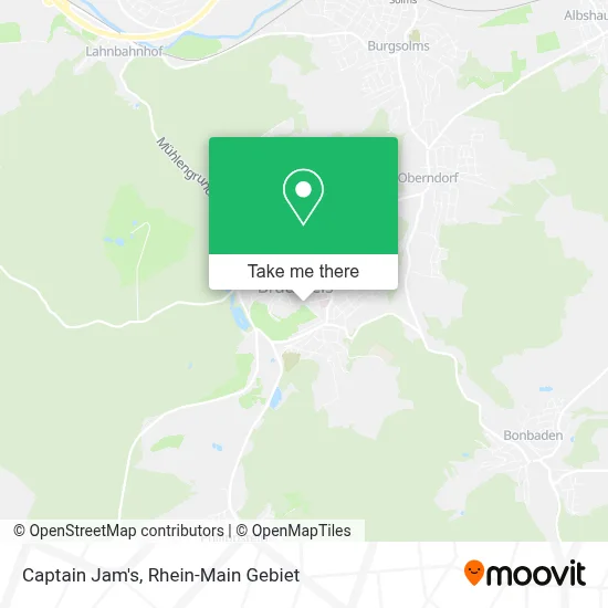 Captain Jam's map