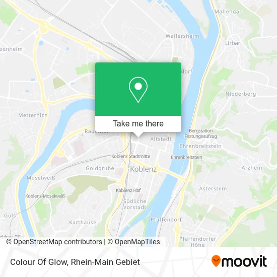Colour Of Glow map