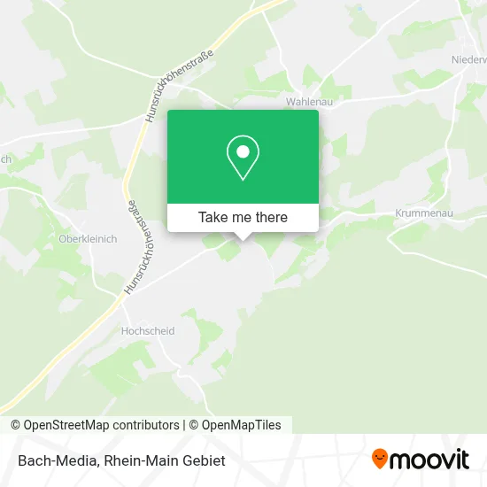 Bach-Media map