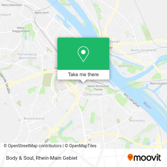 Body & Soul map