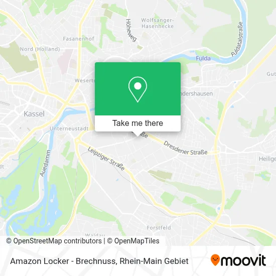 Amazon Locker - Brechnuss map