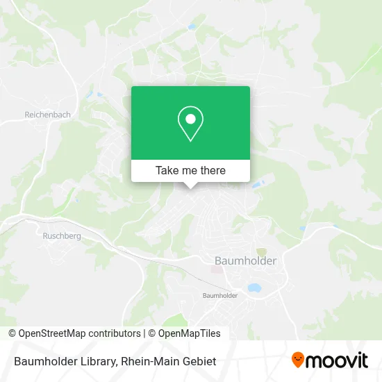 Baumholder Library map