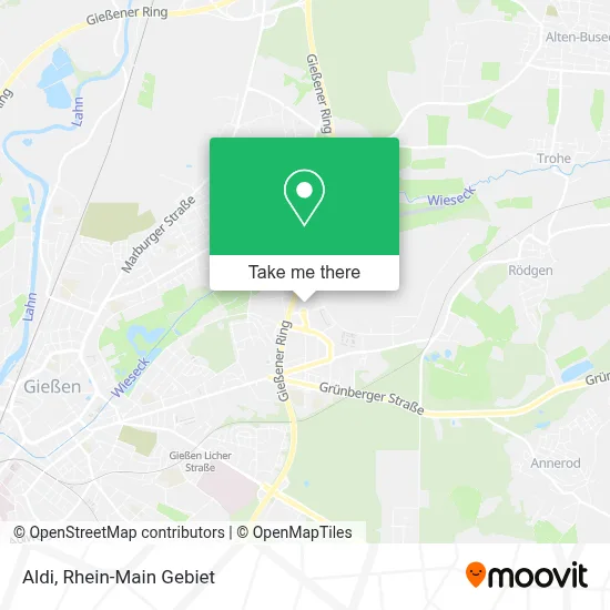 Aldi map