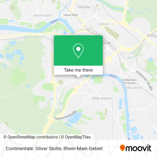 Continentale: Oliver Stolte map