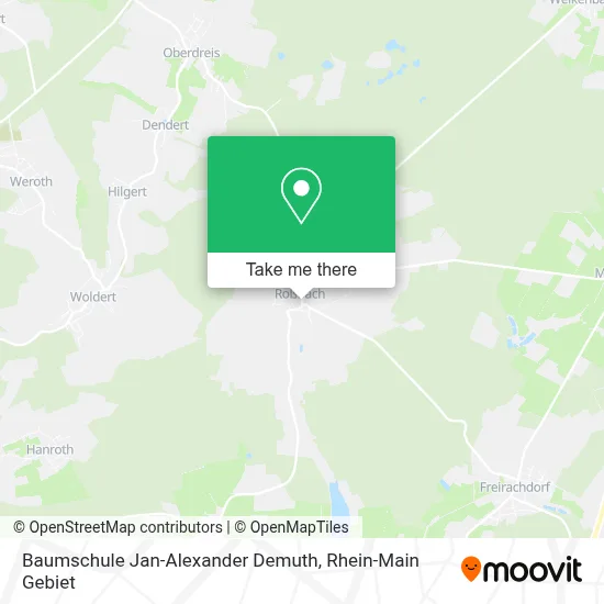 Baumschule Jan-Alexander Demuth map
