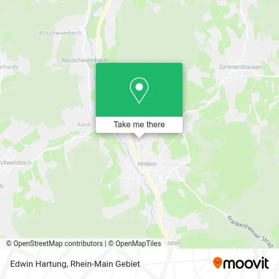 Edwin Hartung map