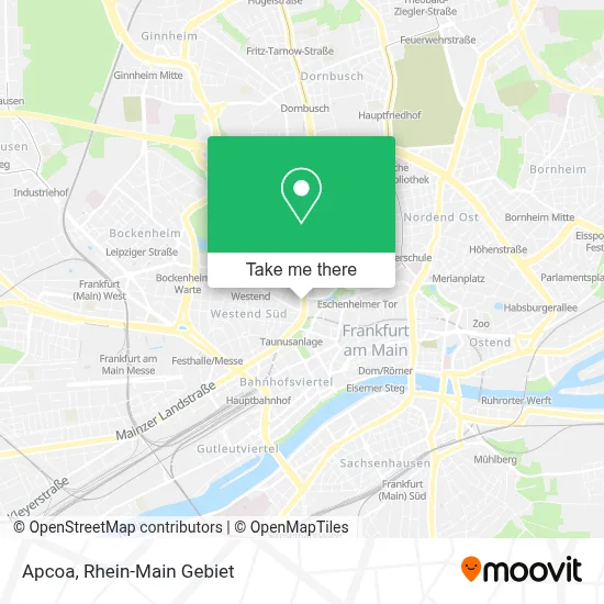 Apcoa map