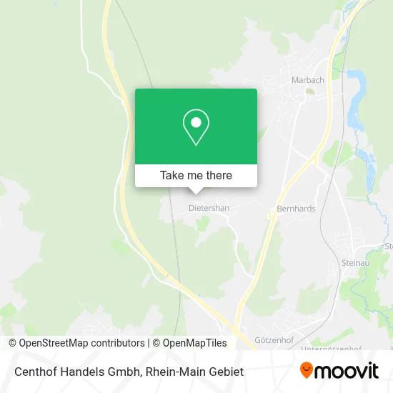 Centhof Handels Gmbh map