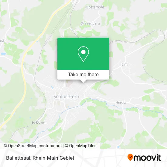 Ballettsaal map