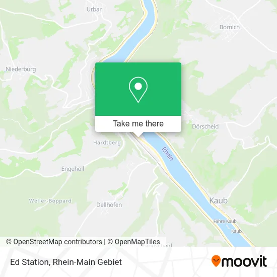 Ed Station map