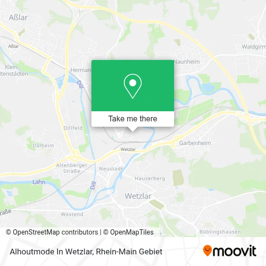 Alhoutmode In Wetzlar map