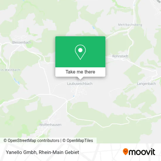 Yanello Gmbh map