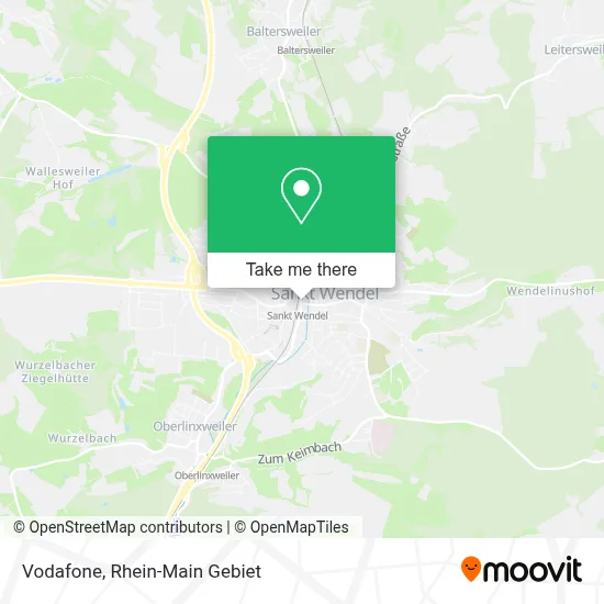 Vodafone map