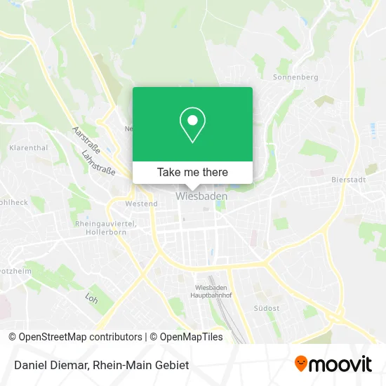 Daniel Diemar map