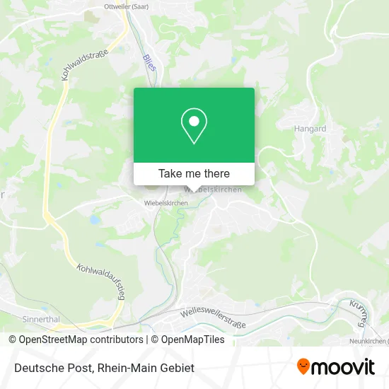 Deutsche Post map