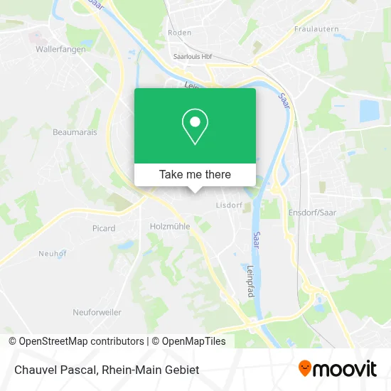 Chauvel Pascal map
