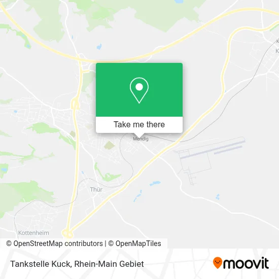 Tankstelle Kuck map