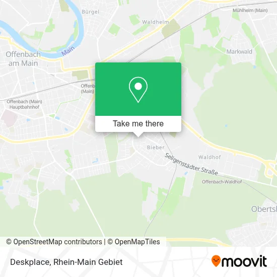 Deskplace map