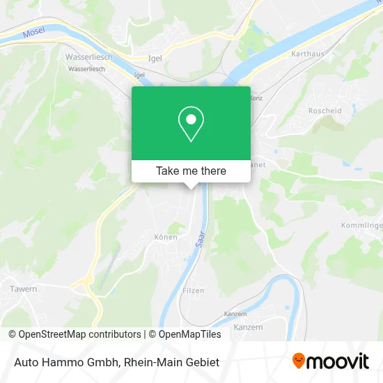 Auto Hammo Gmbh map