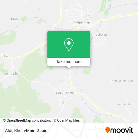 Aldi map