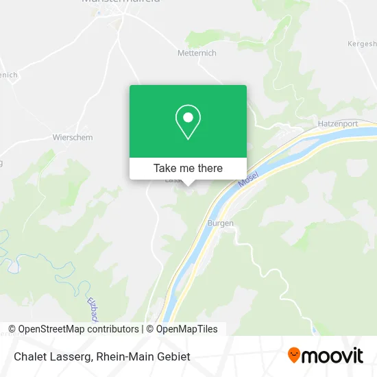 Chalet Lasserg map