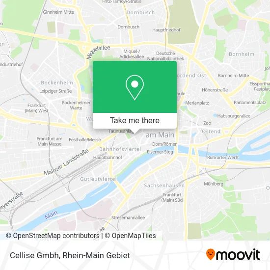 Cellise Gmbh map