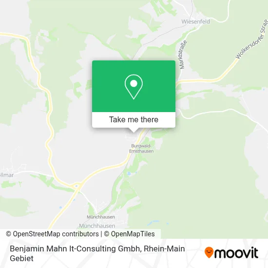 Benjamin Mahn It-Consulting Gmbh map