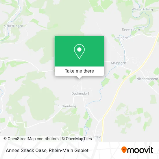 Annes Snack Oase map