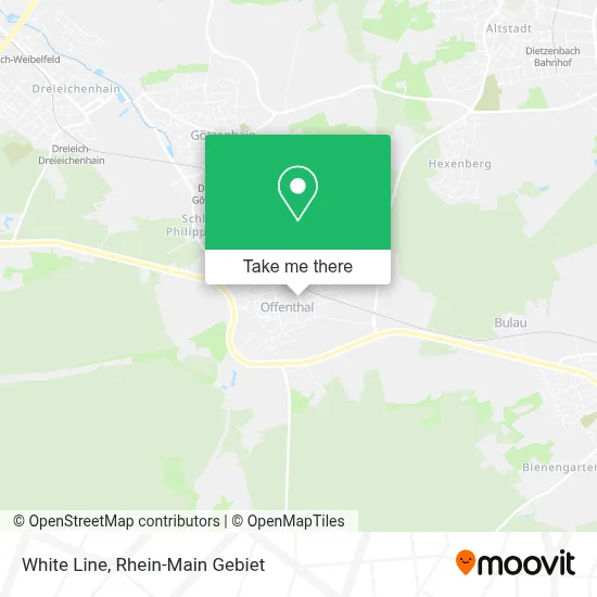 White Line map