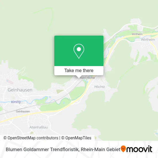 Blumen Goldammer Trendfloristik map