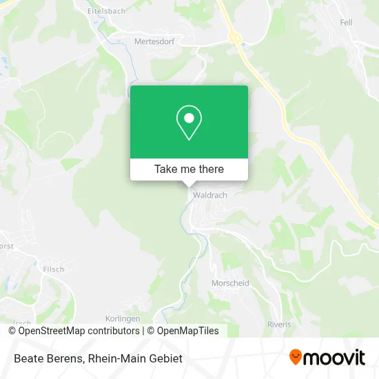 Beate Berens map