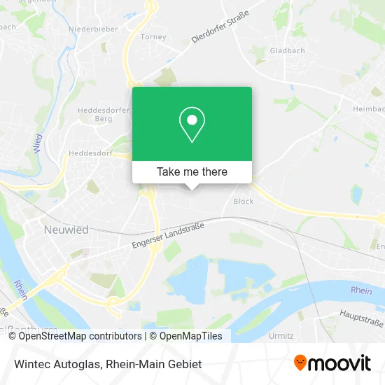 Wintec Autoglas map