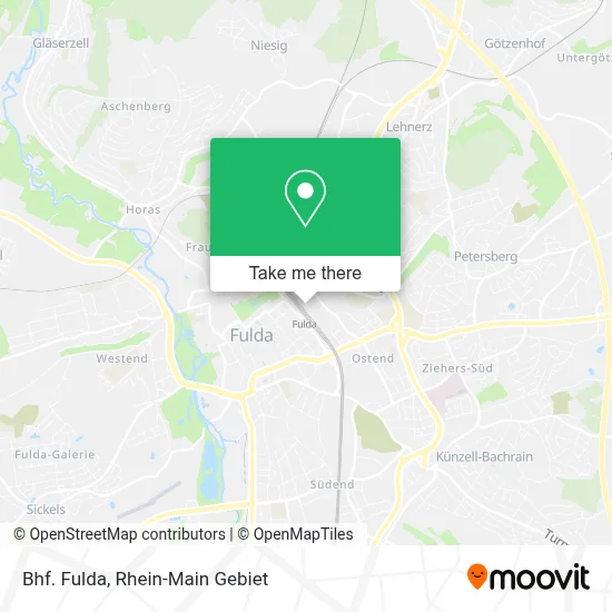 Bhf. Fulda map