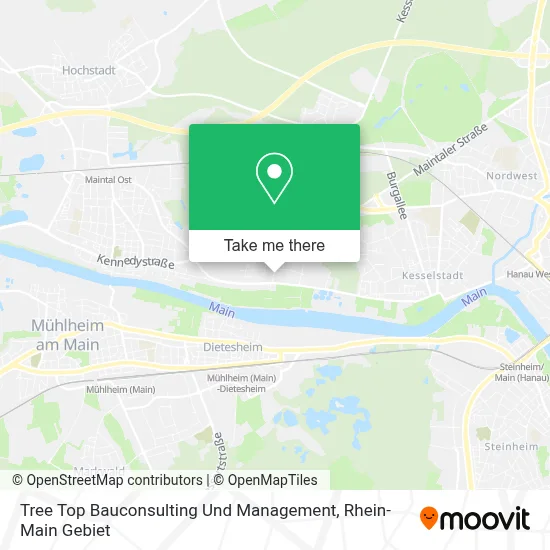 Tree Top Bauconsulting Und Management map