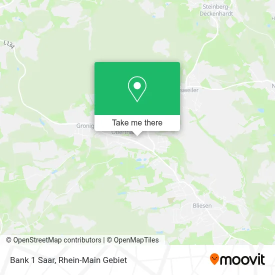 Bank 1 Saar map