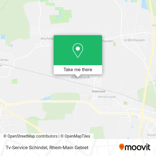 Tv-Service Schindel map
