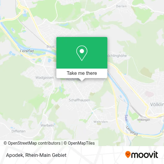 Apodek map