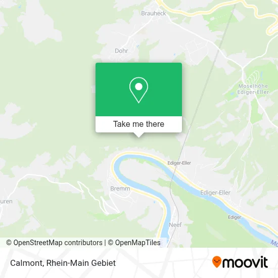 Calmont map